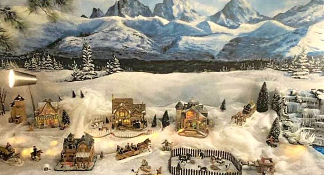 Christmas Village Display