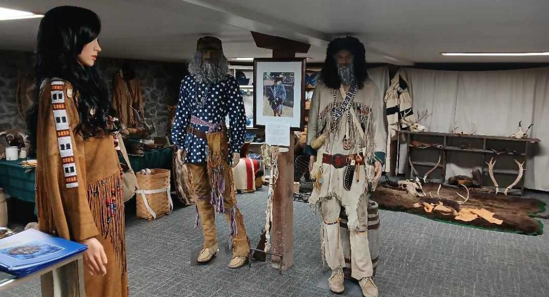 Mountain Man Clothes Display