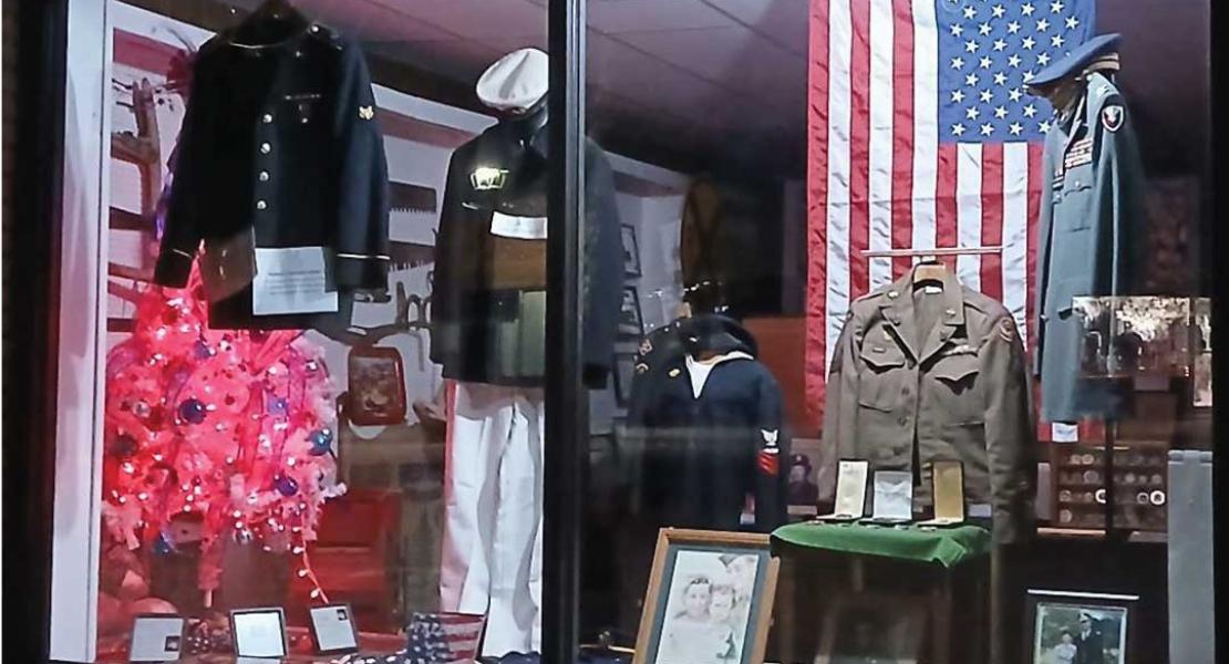 November 2025 Rotating Display:  Veteran’s Day display