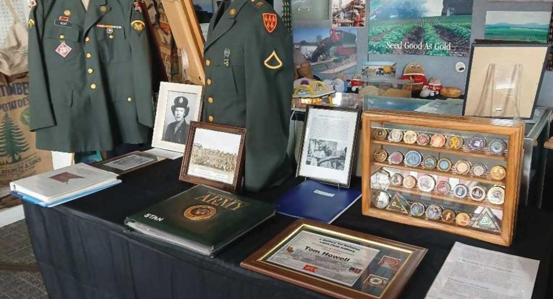 November 2025 Rotating Display:  Veteran’s Day display