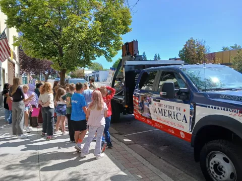 The Idaho Liberty Bell visit